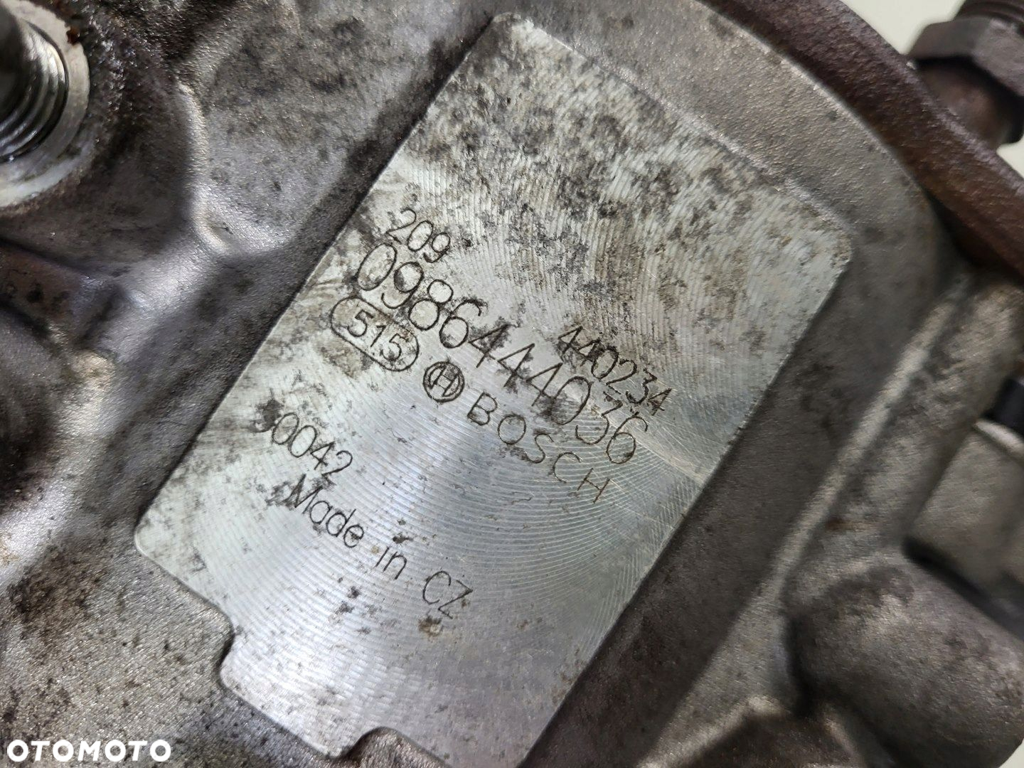 pompa wtryskowa paliwa 2.0 DTI OPEL ZAFIRA A astra g vectra b 0986444036 - 4