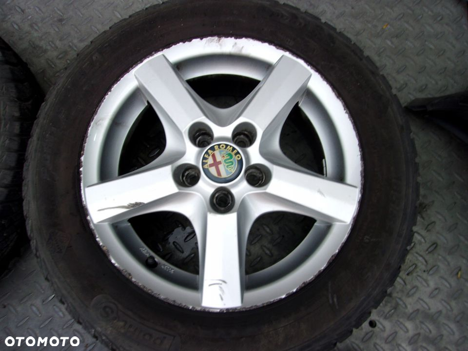ALFA 147 156 KOŁA FELGI ALUMINIOWE 15 ET40 185/65 - 5