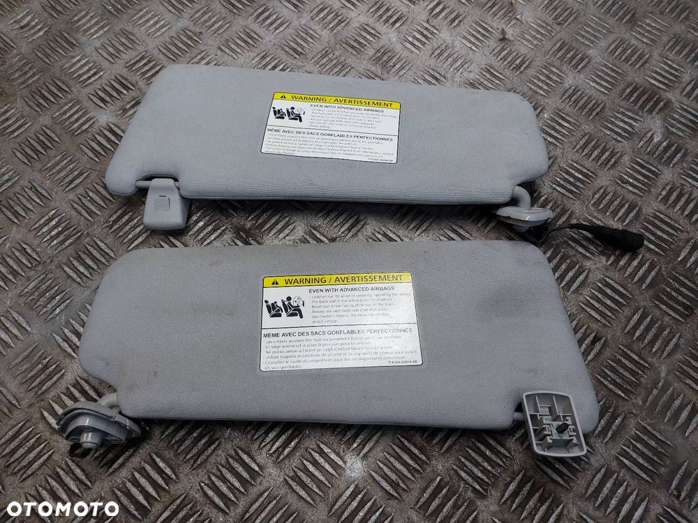 OSŁONA PRZECIWSŁONECZNA LEWA +  PRAWA JAGUAR XF X250 - 3