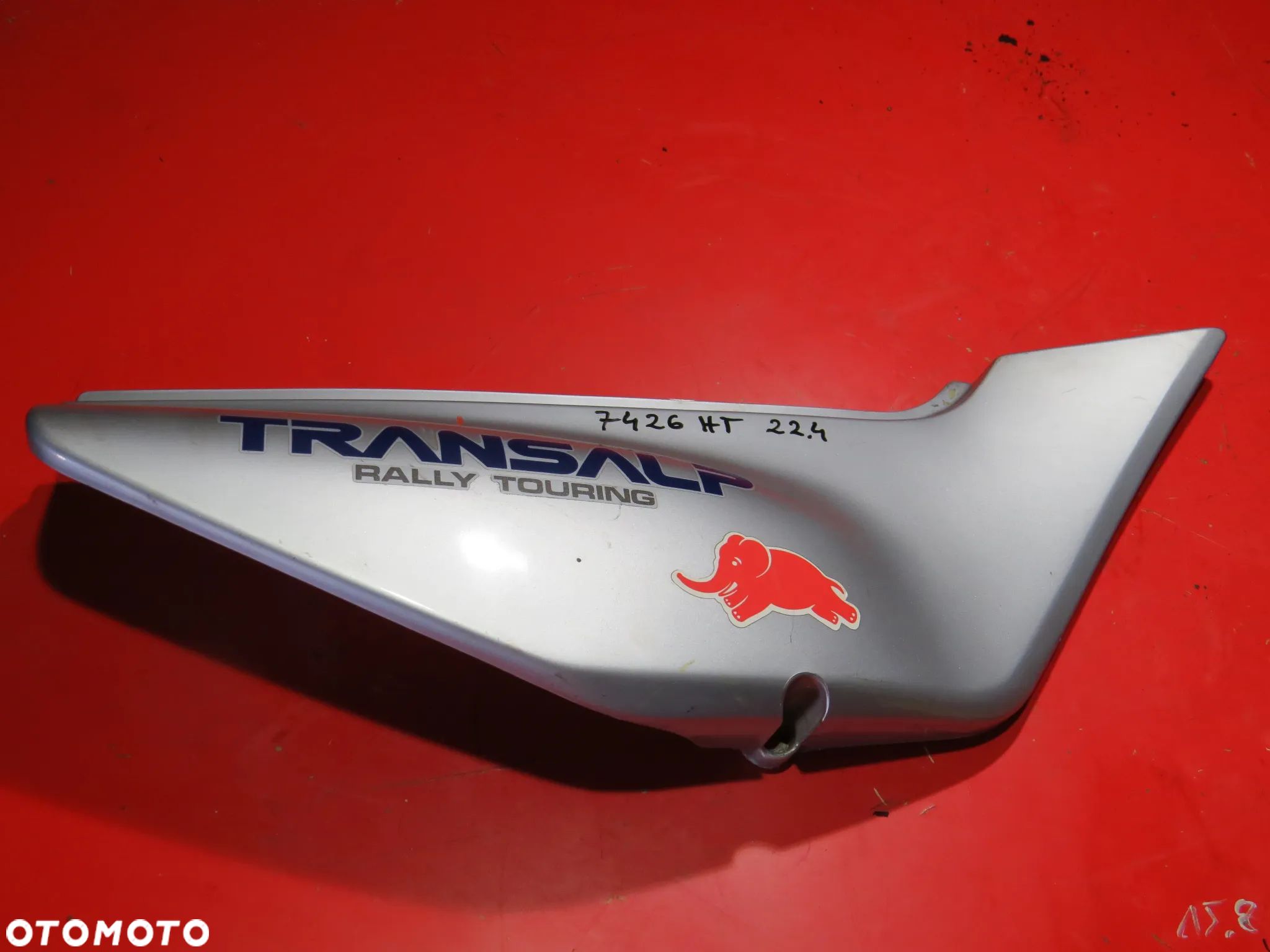 HONDA TRANSALP XL600V XL 600 V 88 owiewka osłona zadupek bok ogon tył - 1