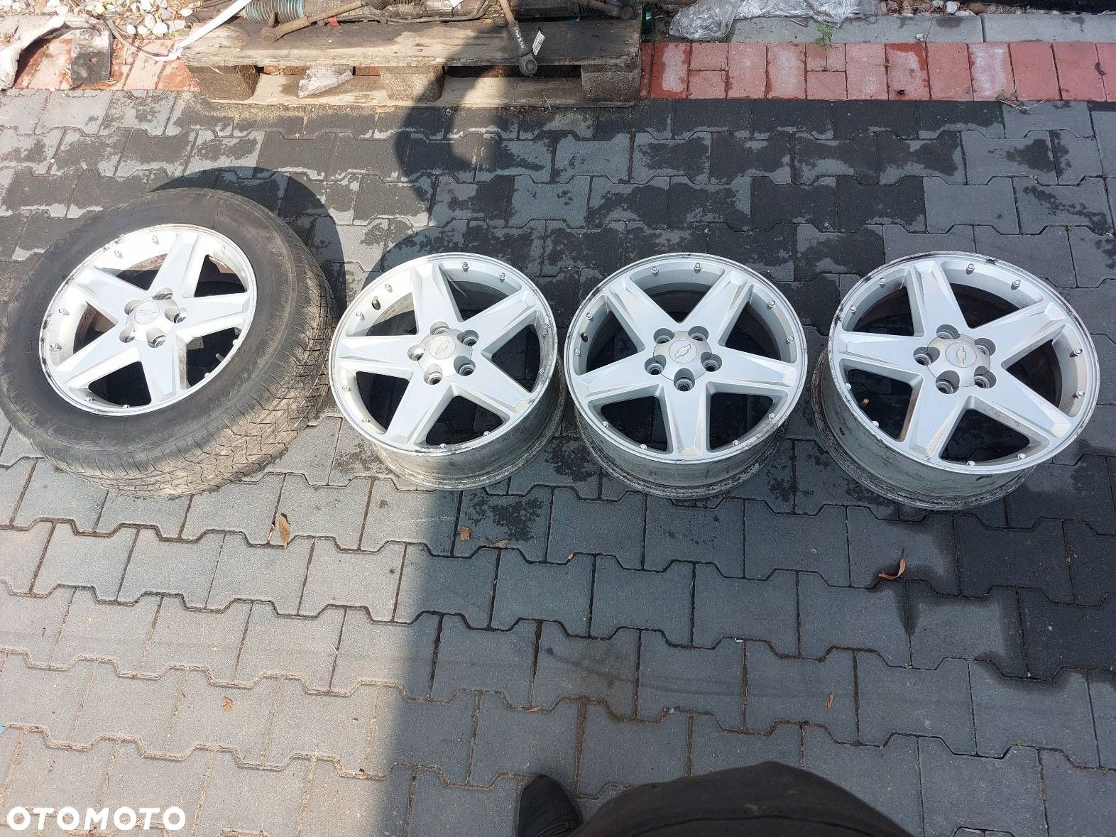 FELGI ALUMINIOWE 4SZT 5X115 ET 47 FI 70,3 7JX17 CHEVROLET - 1