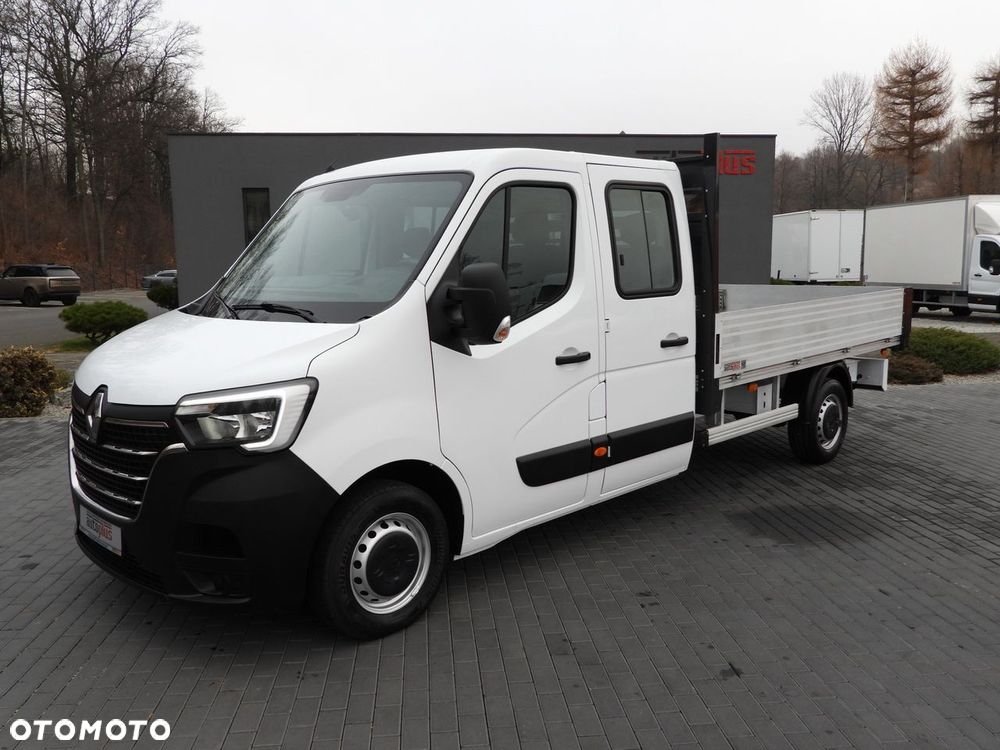 Renault MASTER SKRZYNIA PODWÓJNA KABINA DOKA 7 MIEJSC TEMPOMAT NAWIGACJA LEDY KLIMATYZACJA  135KM - 19