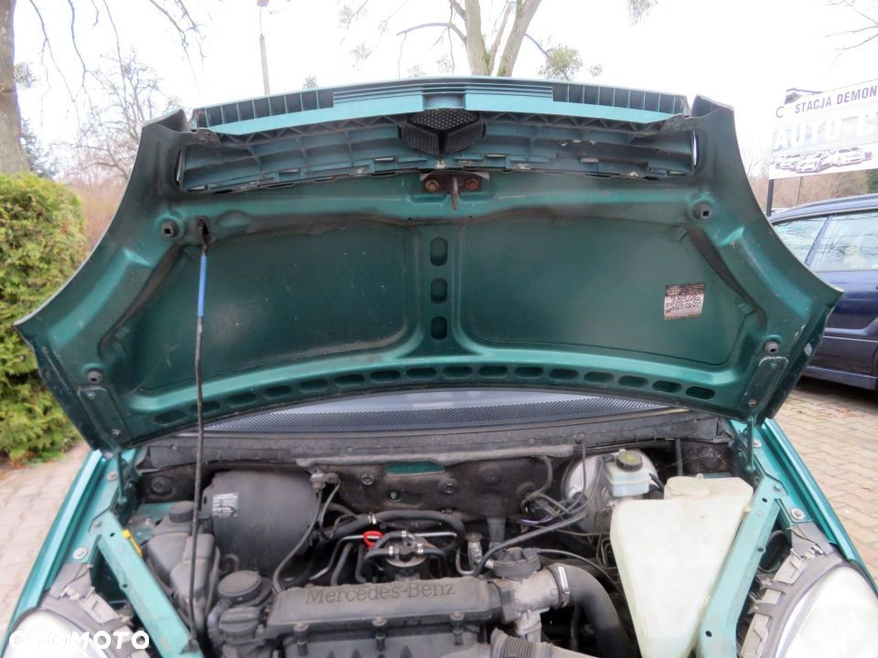 MASKA ZDERZAK BŁOTNIKI LAMPY A-KLASA W168 282 MERCEDES 1997-2001 ZIELONY JUNGLE PRZÓD KOMPLETNY - 15