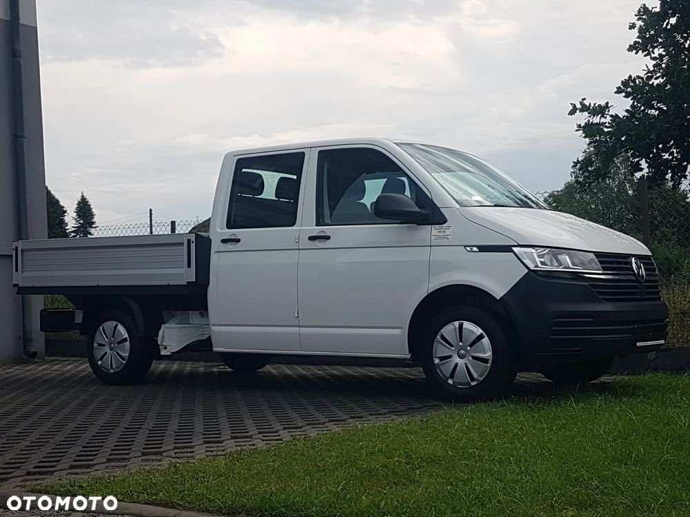 Volkswagen T6 TRANSPORTER DOKA 6-OSÓB PAKA SKRZYNIA ŁADUNKOWA KLIMA DOUBLE KABINA KRAJOWY - 30