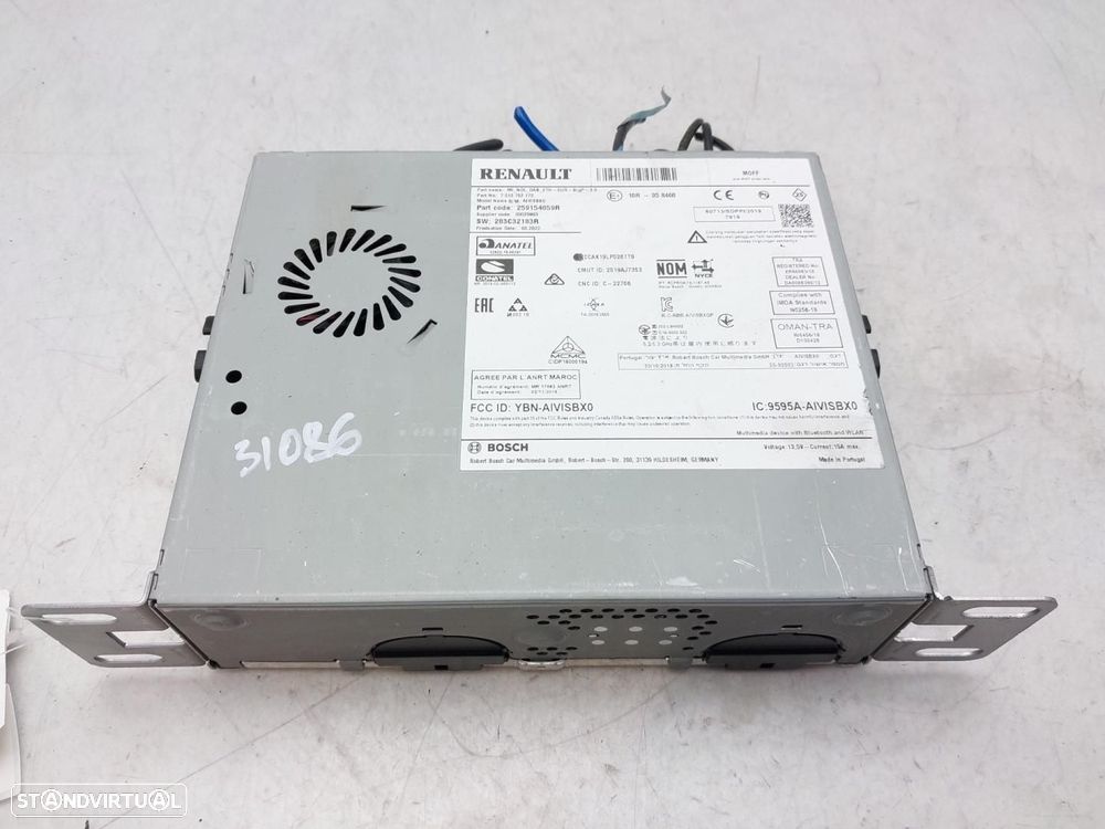 SISTEMA NAVEGAÇÃO GPS RENAULT ARKANA - 1