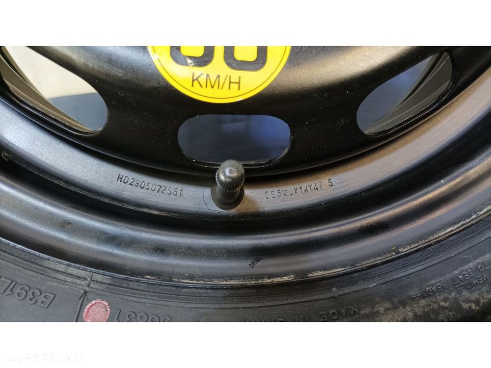 FORD FUSION I KOŁO DOJAZDOWE DOJAZDÓWKA 175/65R14 4X108 5,5JX14 - 6