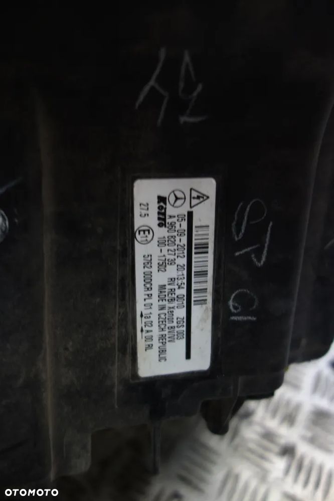 LAMPA PRAWY PRZÓD MERCEDES ACTROS W960 A9608202739 - 3