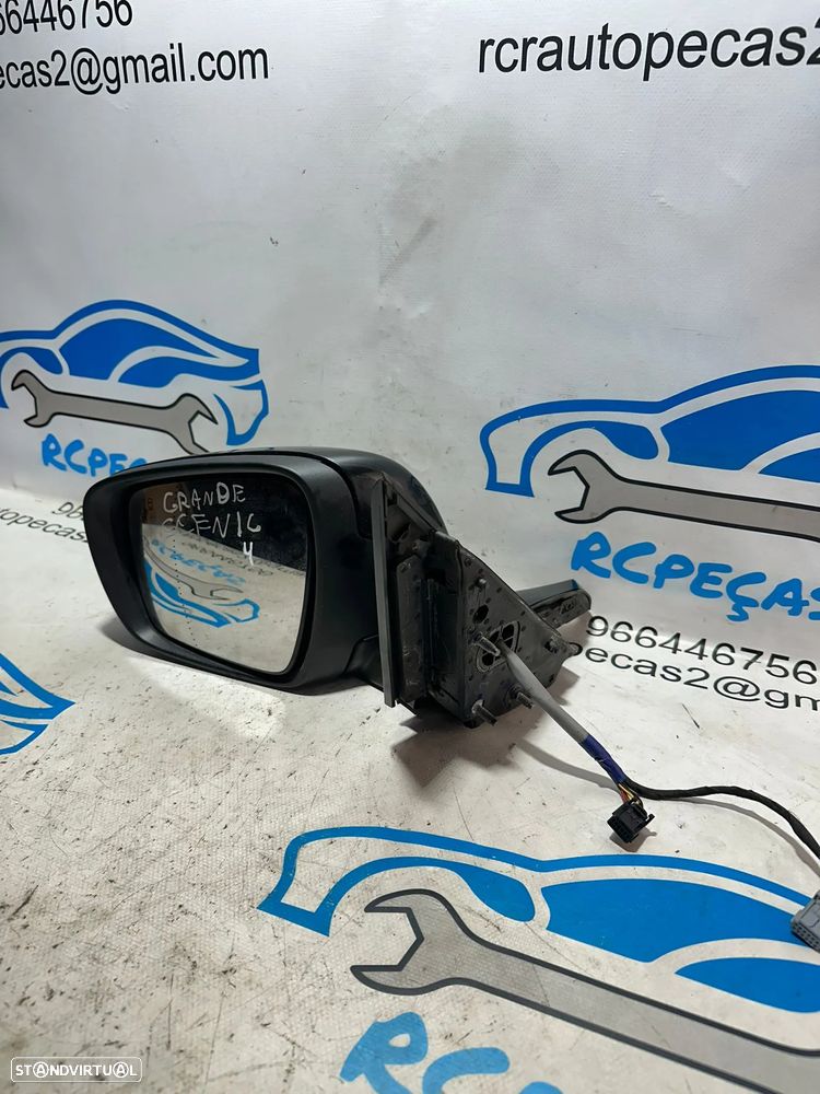 Espelho Retrovisor Esquerdo Eletrico Renault Grand Scenic 4 MK4 13013060  2016 - 2024 - 2