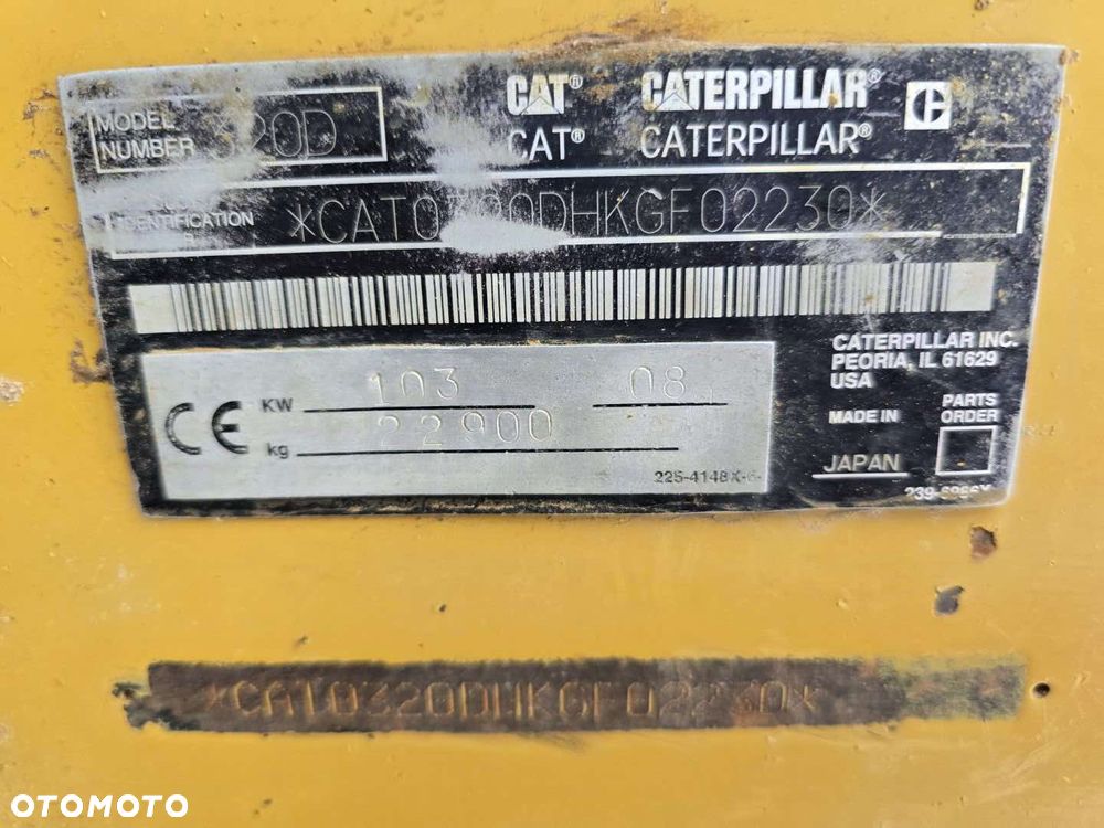 Caterpillar CAT320DL - 8