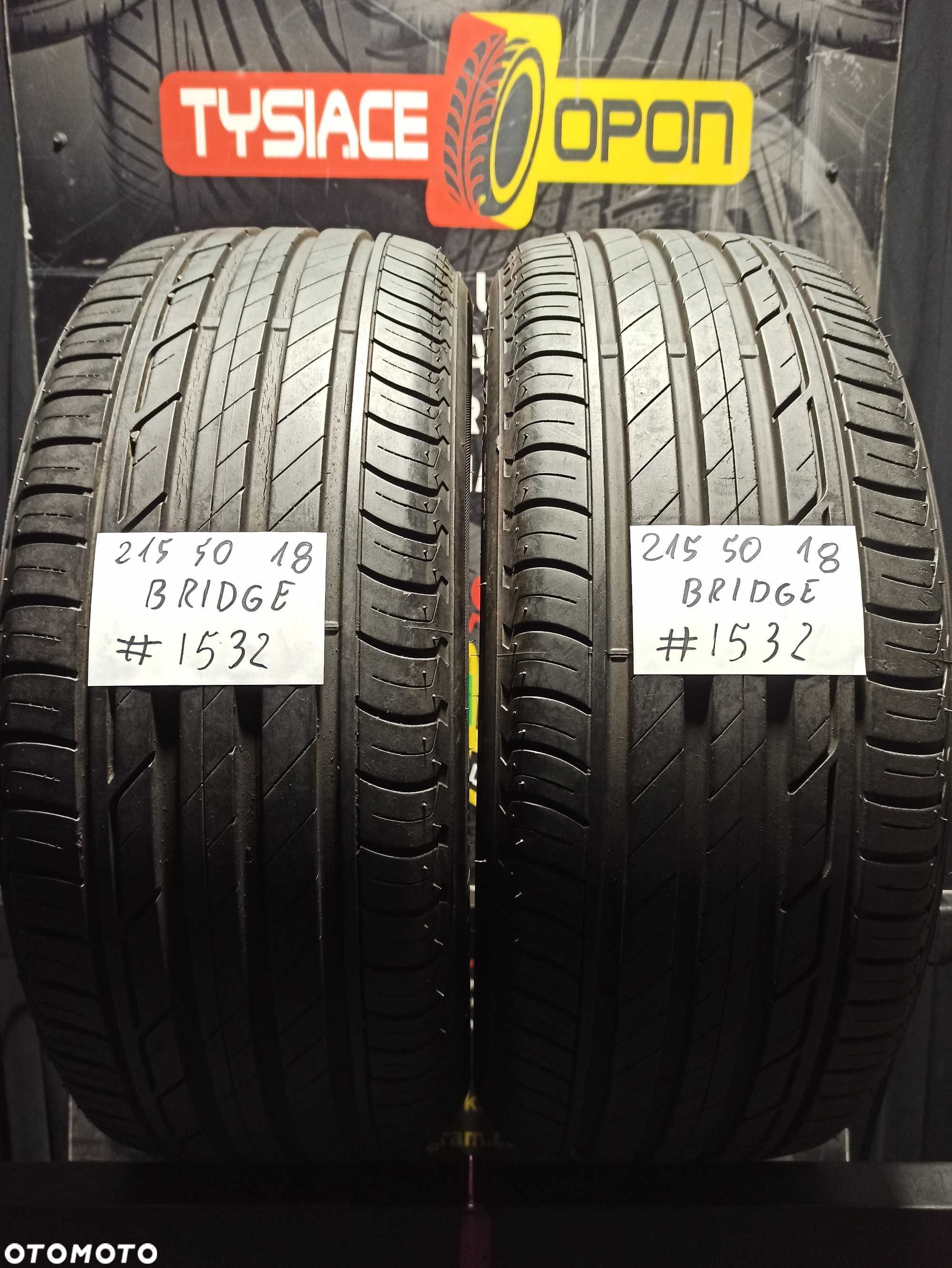 Opony Letnie 215/50/18 BRIDGESTONE TURANZA #1532 - 1