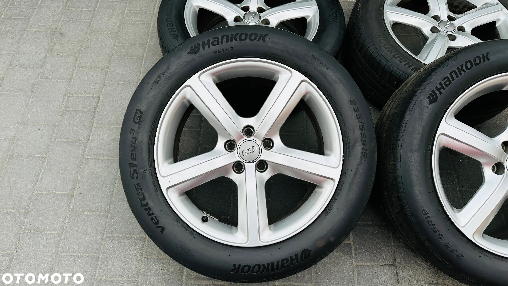 SUV FELGI ALUMINIOWE 235/55 8Jx19H2 ET39 5x112 r19 Koła Audi Seat Skoda VW Q5 SQ5 - 3