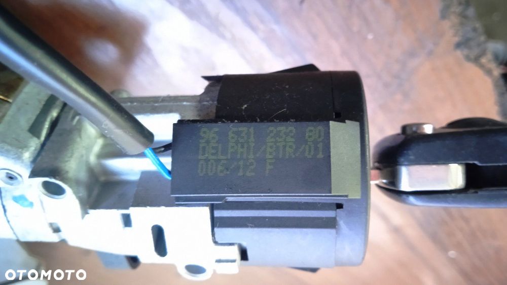 Kolumna kierownicza krzyżak stacyjka Citroen C3 Picasso 1.4 VTi 9663123280 - 6
