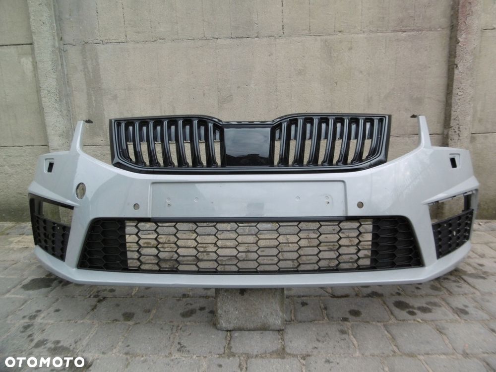 skoda octavia iii rs, vrs 5e0 lift - zderzak przedni - 1