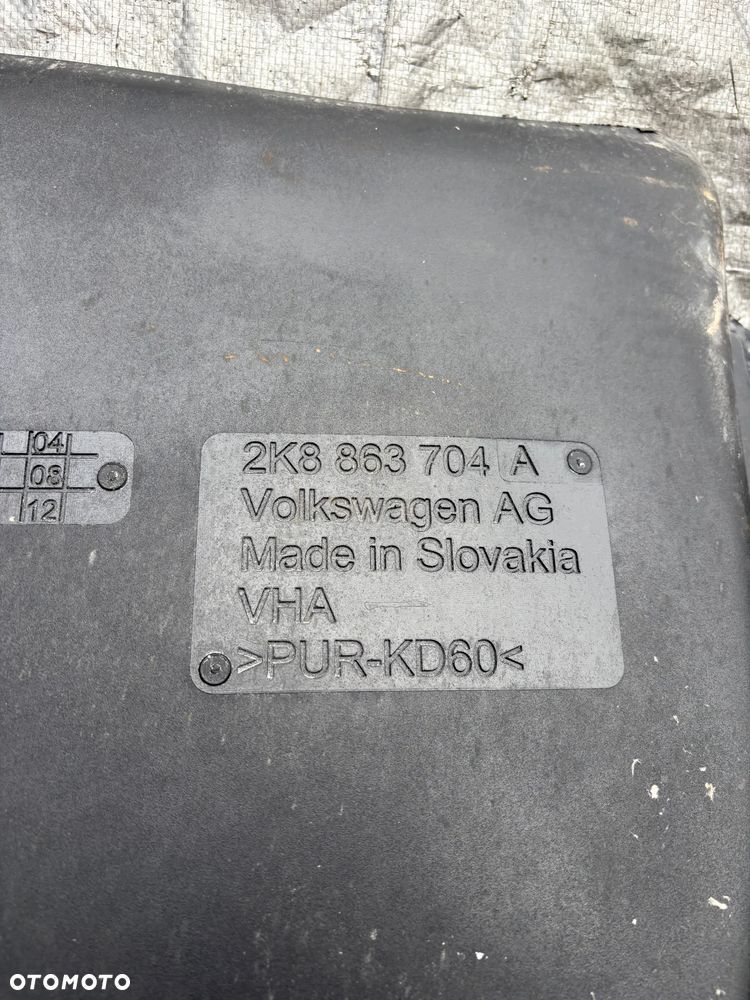 Vw Caddy 2K7 dywan wykładzina 2K8863704A - 7