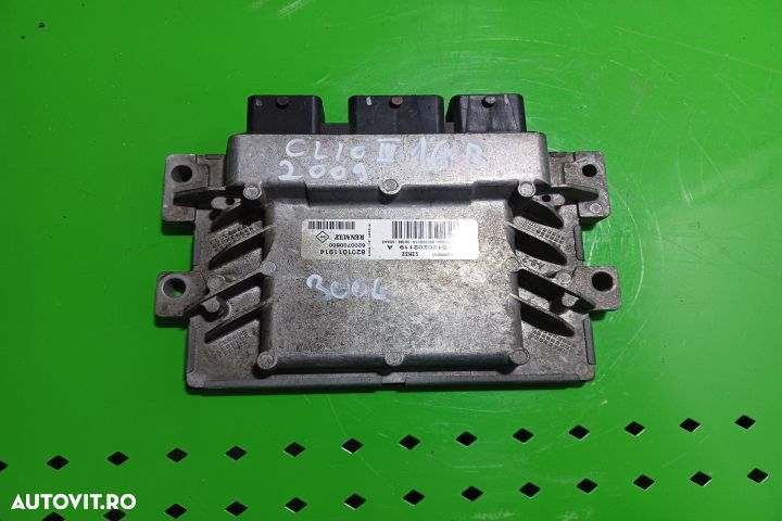 CALCULATOR ECU 8201011914 Renault Clio 3 [2005 - 2009] - 1