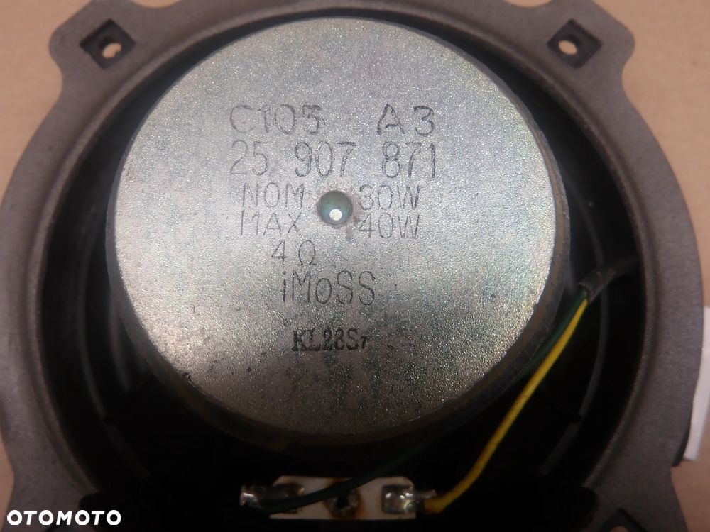 OPEL ANTARA 2.2D 06-10 GŁOŚNIK PRAWY LEWY TYŁ 25907870 25907871 - 15