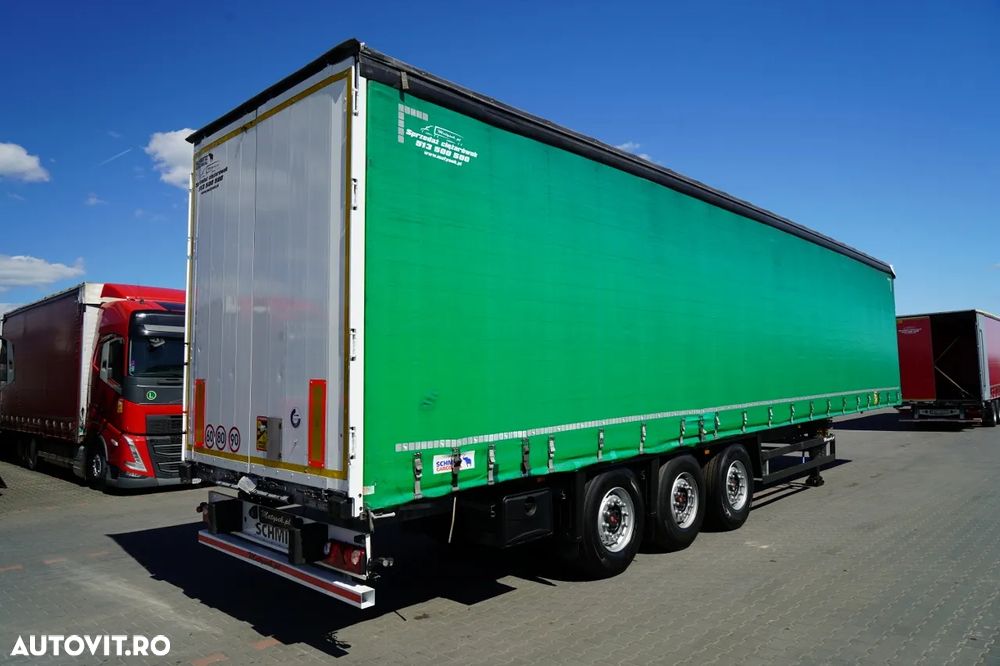 Schmitz Cargobull CORTINĂ / 2X AXE RIDICATIVE / SAF / PRELATĂ ARMATĂ / STANDARD - 8