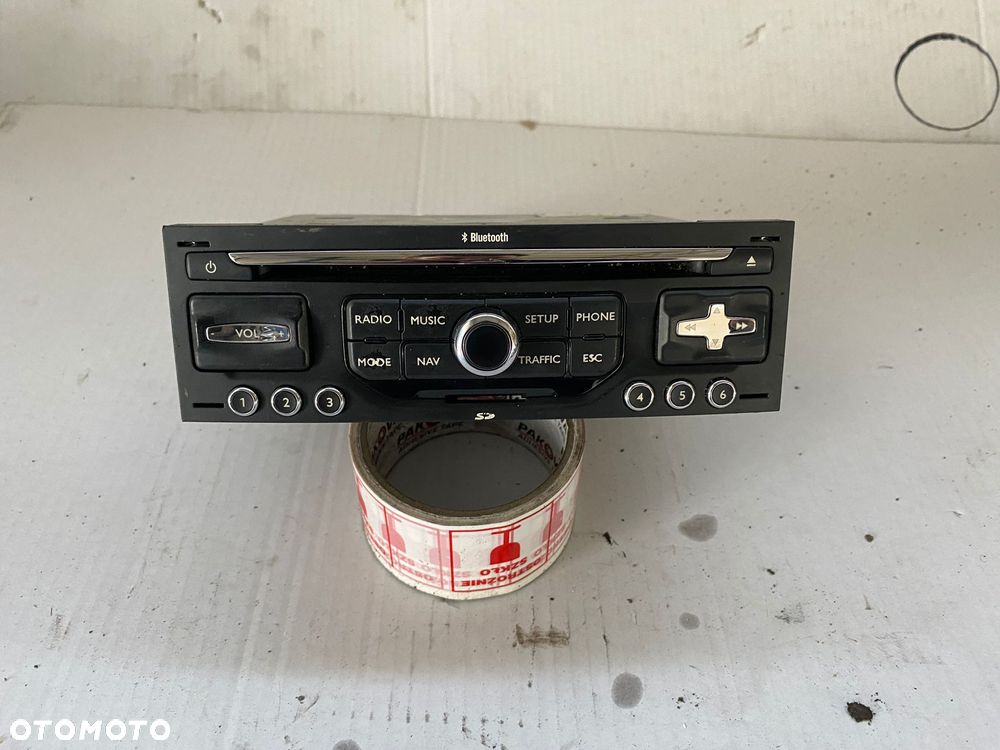 RADIO NAWIGACJA CITROEN C5 III 3 X7 96661984ZD - 1
