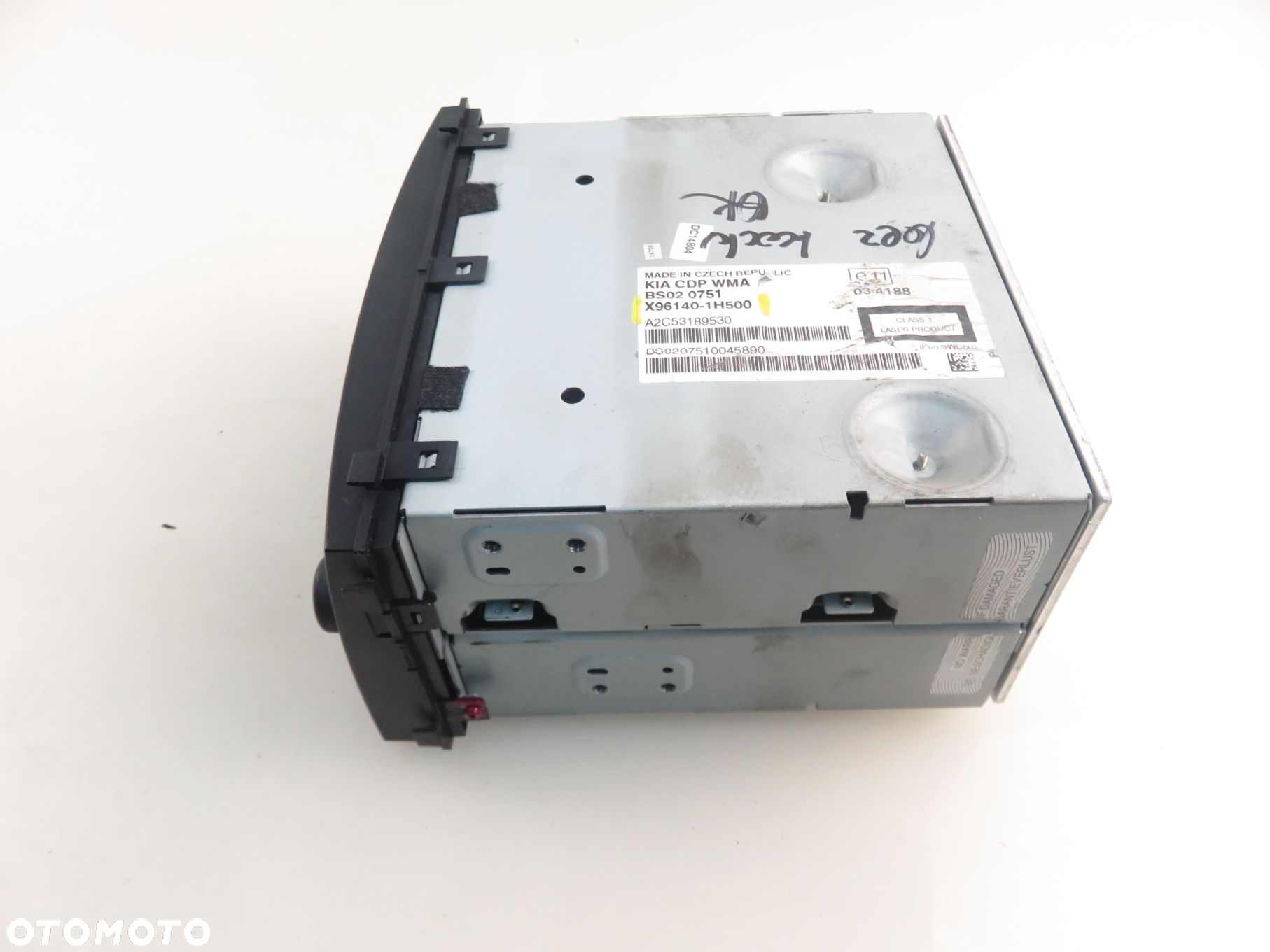 RADIO KIA CEE'D I liftback (ED) X961401H500 961401H500 - 9