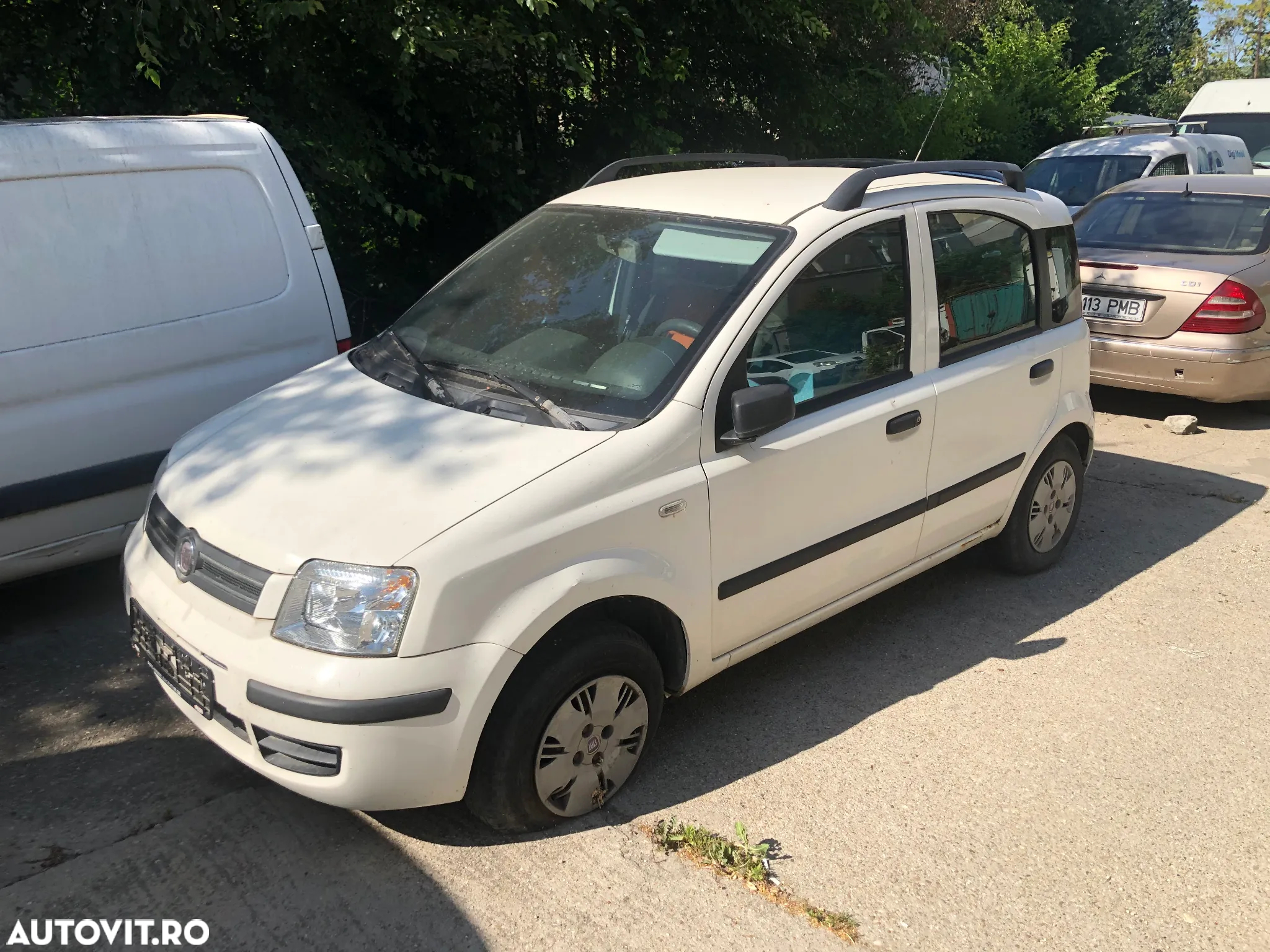 Dezmembrez Fiat Panda alb 1.3 diesel 2006 - 2