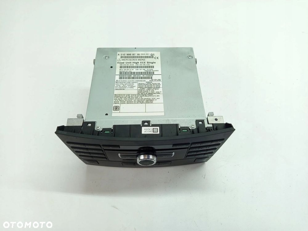RADIO NAWIGACJIA MERCEDES E W212 W207 W218 A2129008716 - 2