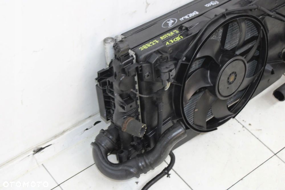 OPEL ASTRA 4 IV J 2009R- 1.7 CDTI CHŁODNICE WODY INTERCOOLER WENTYLATOR - 4