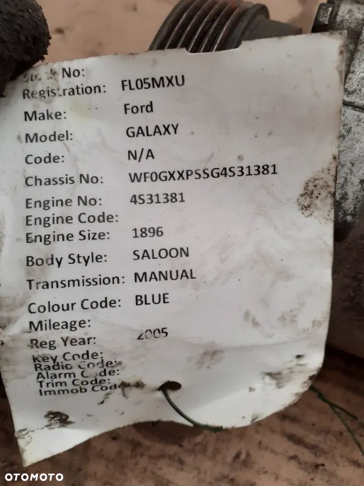 Sprężarka klimatyzacji sanden SD7V16 audi vw skoda 1.8t 1.9 2.0 - 6
