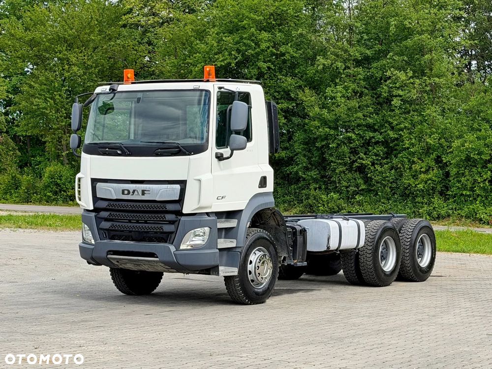 DAF CF 430 * RAMA DO ZABUDOWY 5,50 m * STAN BDB / 6x4 - 2
