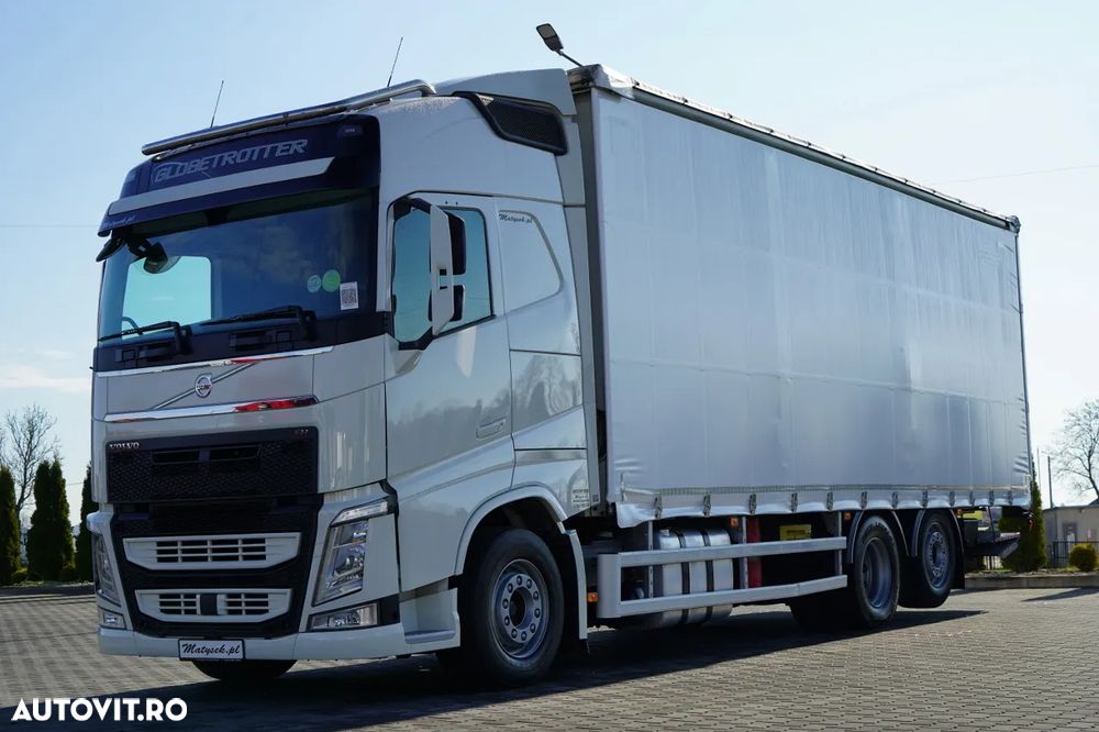 Volvo FH 500 / SOLO / 6X2 / I-PARK COOL / DHOLLANDIA LIFT / PUNTE RIDICATĂ / DIRECȚIE / PODEA REZISTENTĂ - 2