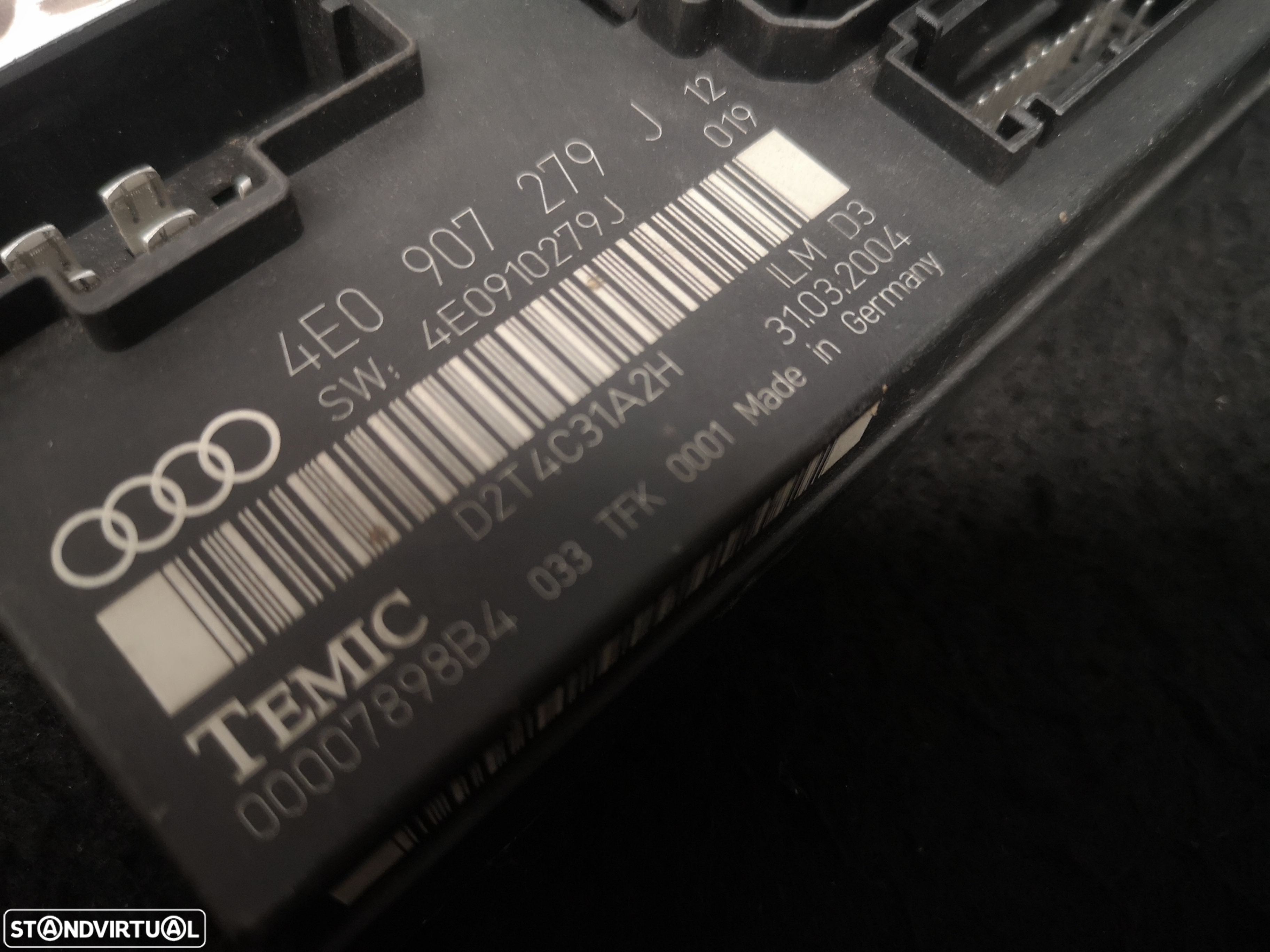Centralina modulo  confort Audi a8 d3 4e0 2003-2009 (3x no estoque) - 3