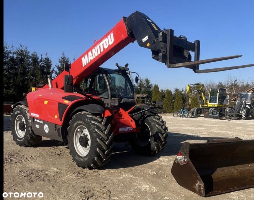 Manitou Manitou Ładowarka teleskopowa Manitou Mlt 840 137 PS łyżka widły Merlo 42.7 TF 737 130 Jcb 541-70 Bobcat TL 38.70 rolnicza budowlana KLIMA 841-145 PS+ zaczep hydr 625 630 635 733 737 741 742 841 850 961 - 3