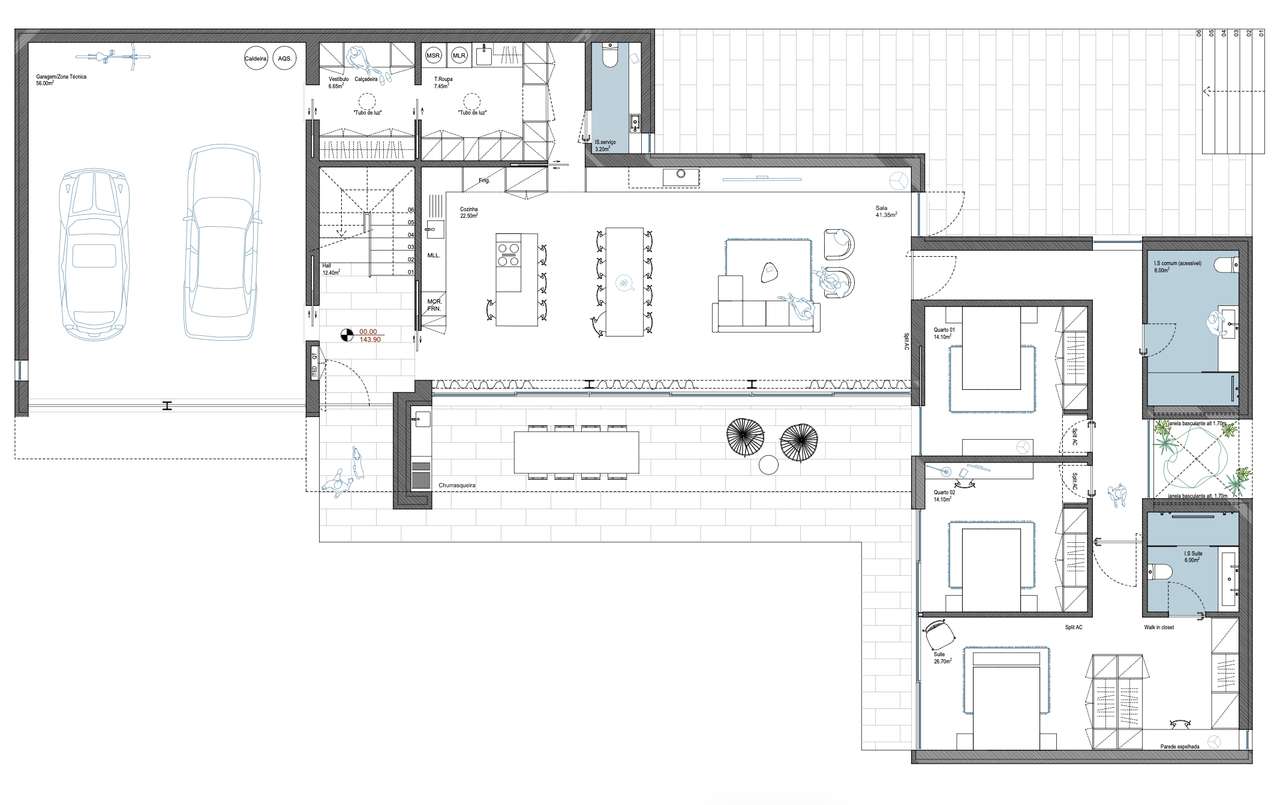 Venda Terreno c/Projeto de Moradia de Luxo (em aprovação) - Grande imagem: 2/8