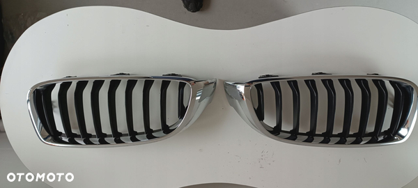 Grill nerki Bmw 4 F32 F33 F36 Atrapa kpl. Silver Kraków
