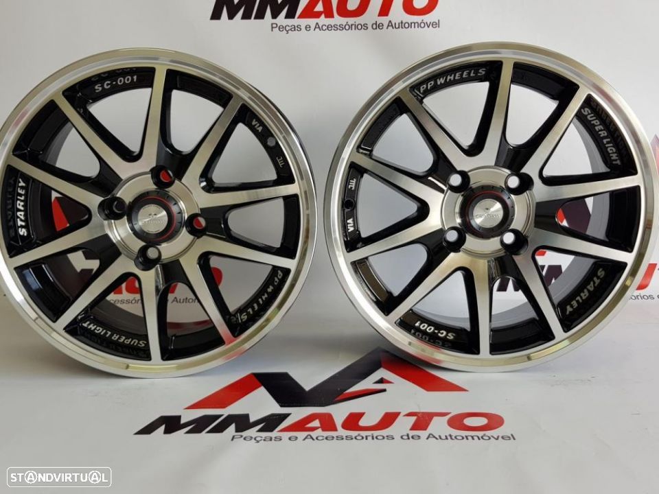 Jantes Black Polished 14 - 1