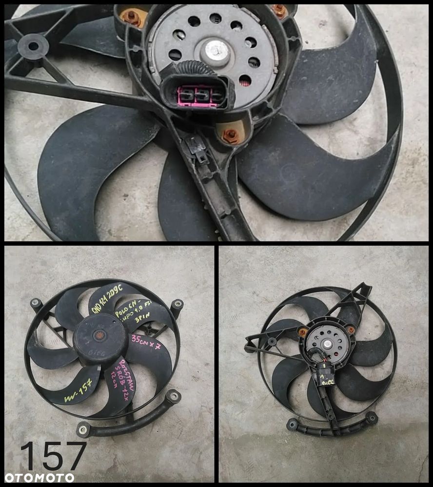 VW-001-399 WENTYLATOR CHŁODNICY VW AUDI SEAT SKODA - 25