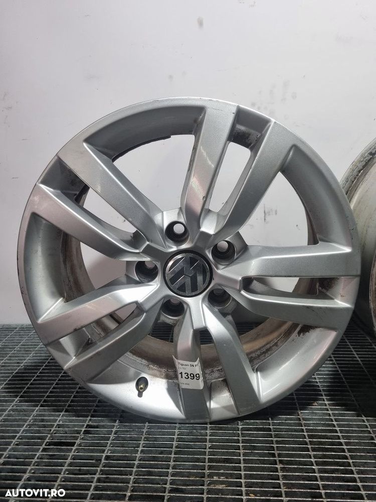 Jante aliaj Volkswagen Tiguan 5N Facelift 2011 - 2015 (1399) R16 Et33 5*112 - 2