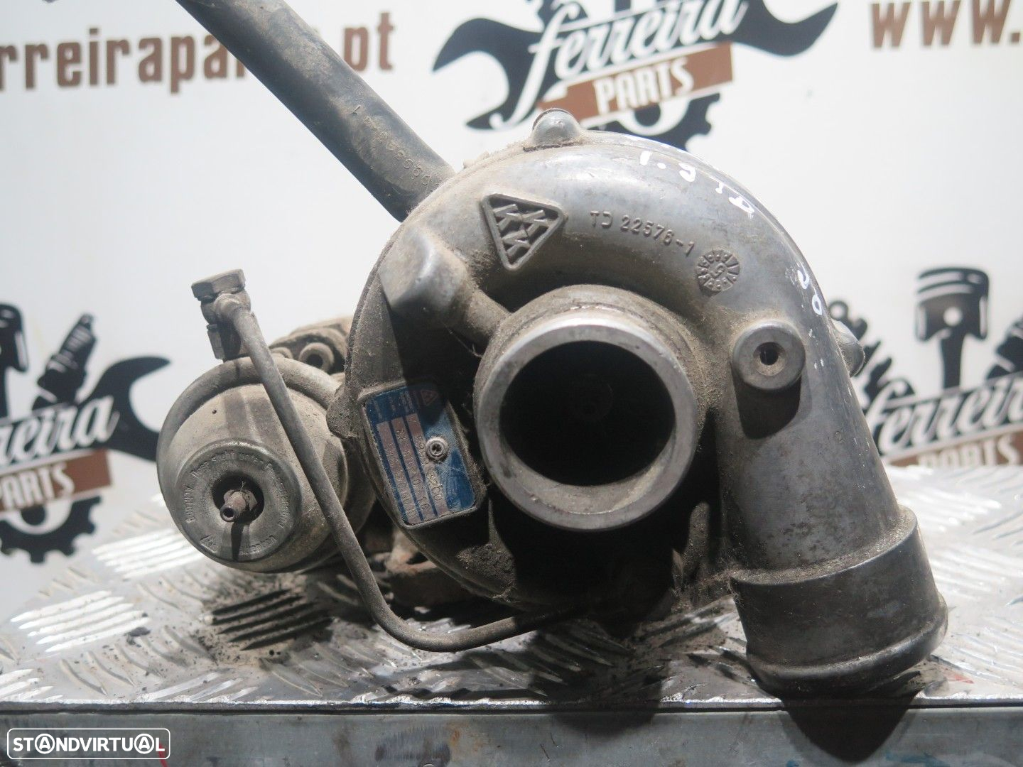 Turbo Fiat Brava 1.9 TD REF: 53169706000 - 4
