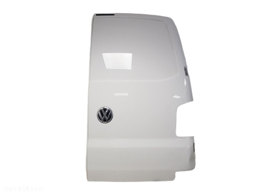 ŁADNE TYLNE PRAWE DRZWI VW T5 T6 BIAŁE 03-23 LESZNO SKRZYDEŁKA BLASZAK PEŁNE - 1