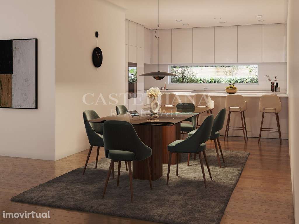 Moradia T4 com jardim e piscina, na Praia da Madalena - Grande imagem: 5/49