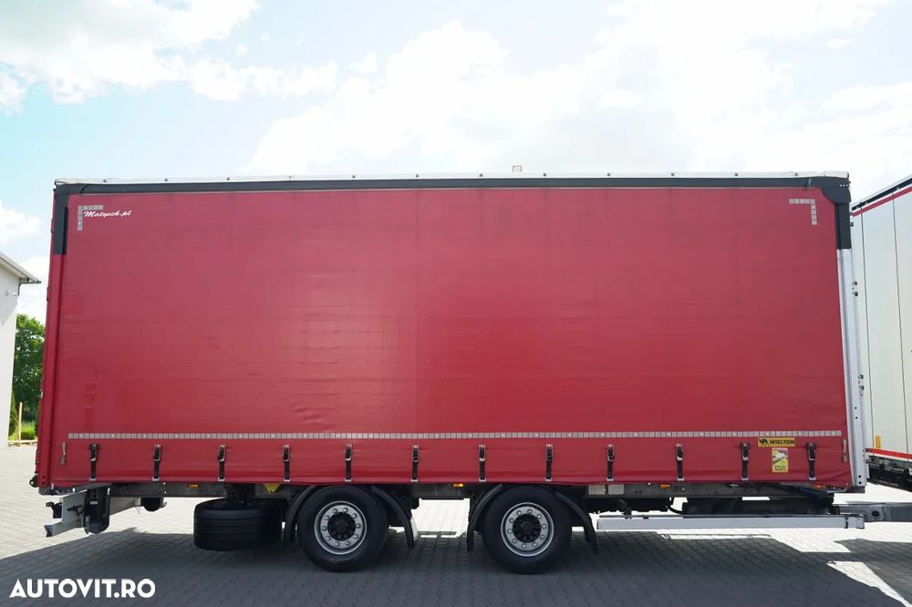 Volvo FH 460 / COMBINAȚIE TANDEM / 120 M3 / TRANSITION / I-SAVE / I-PARK COOL / DIRECȚIE CU RIDICARE A PUNTELOR / WIELTON / CORTINĂ ARMATĂ - 13