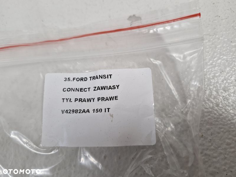 ford transit connect mk1 zawiasy drzwi prawy tył tylne v42982aa - 4
