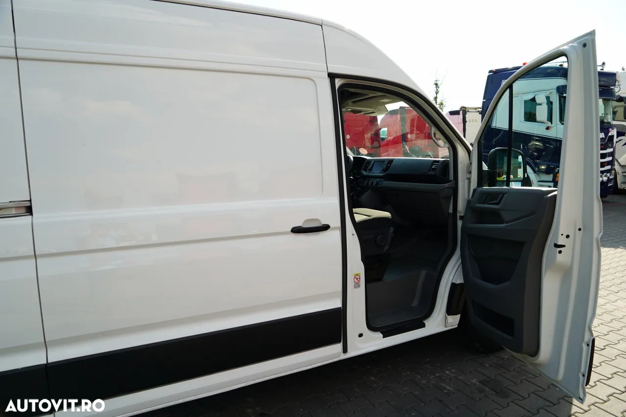 Volkswagen CRAFTER / 2.0 D / VAN TABĂ / GVW: 3500 KG / 2018 / IMPORTAT / DUPĂ CONTRACTUL DE SERVICE - 35