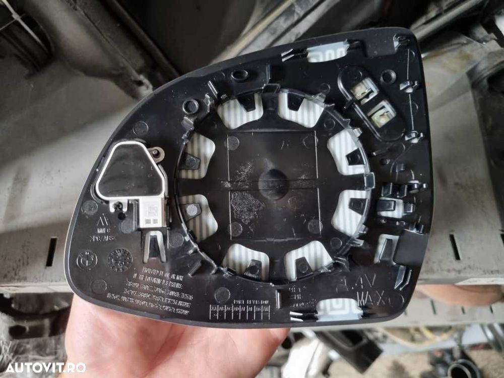 Sticla oglinda cu asistenta dreapta BMW G01 G02 F15 F16 X3 X4 X5 X6 X7 - 2