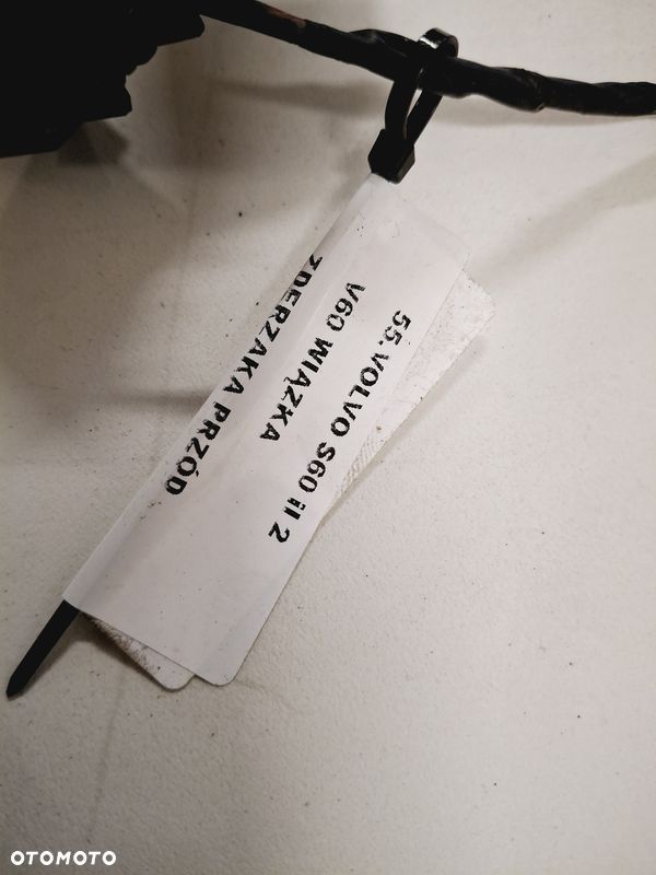 VOLVO S60 II 2 V60 I 1 WIĄZKA INSTALACJA ZDERZAKA PRZÓD PRZEDNIA 31210009 - 2