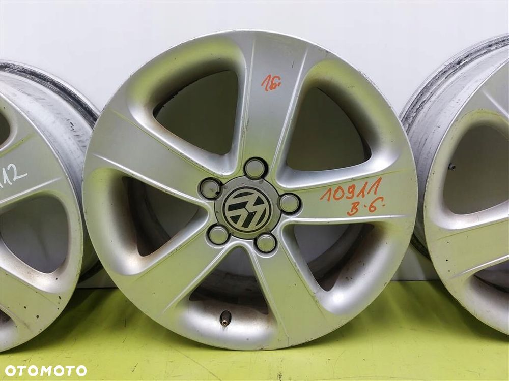 Alufelgi VW AUDI SKODA 5X112 6,5 J 16 ET 50 5PO601025 - 8