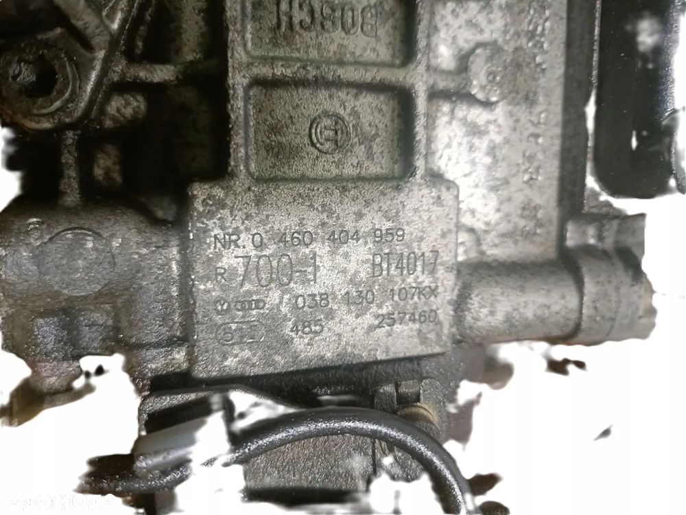 SKODA OCTAVIA I LIFT 00-10 r. 1,9 TDI POMPA WTRYSKOWA BOSCH 038130107KX EU + - 2