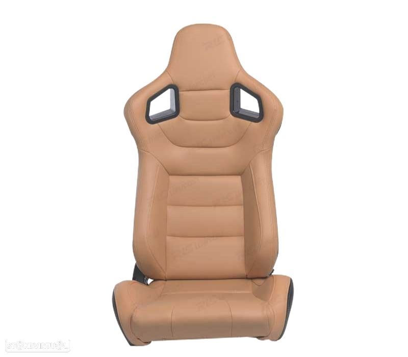 BANCO SEMI BAQUET TIPO RS EM PELE BEGE - 4