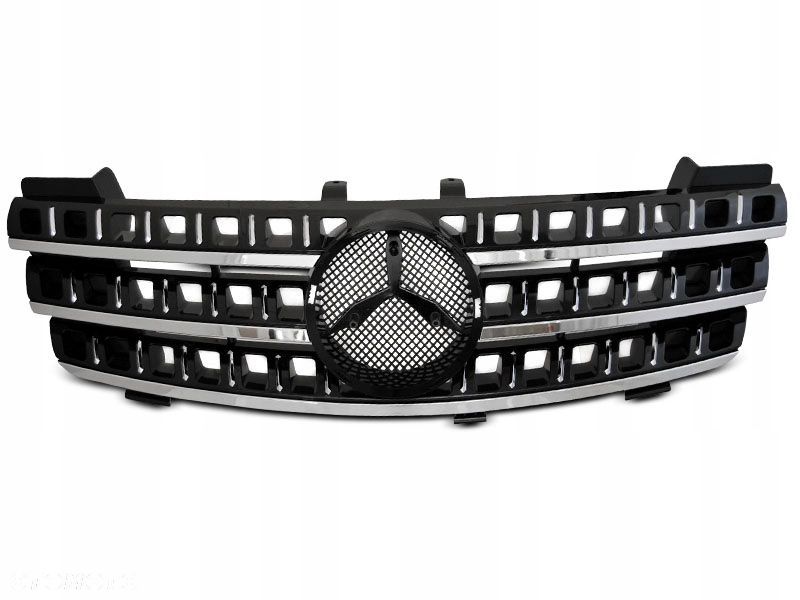 Atrapa Grill Tuning Black Mercedes ML 164 2005-08 - 1