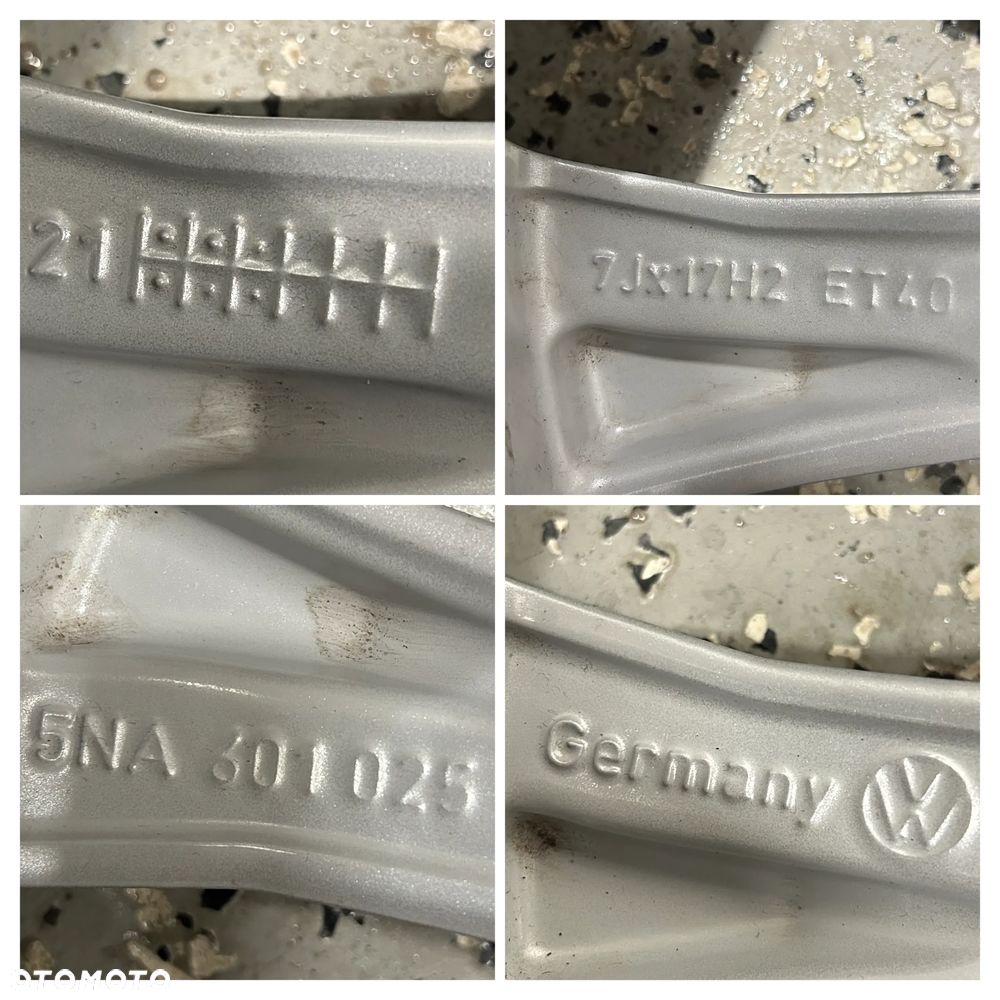 Oryginalne koła zimowe FELGI 17 VW Tiguan II Tayron Kodiaq Q3 Tarraco Pirelli 215/65R17 2021r. 7,5mm jak NOWE - 9