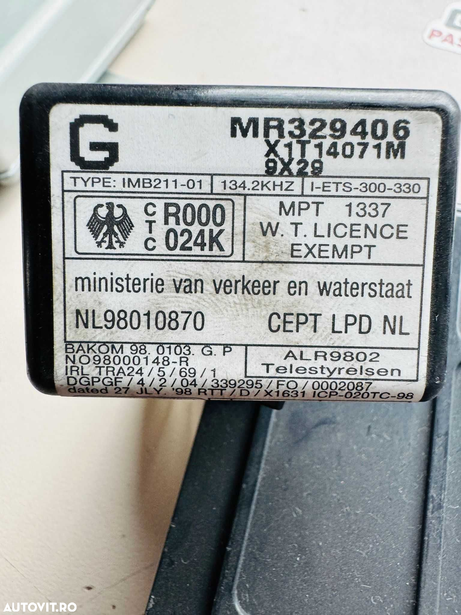 Kit de pornire Mitsubishi Space Runner 2.4 GDI MR420858 E2T72586 H1 - 5